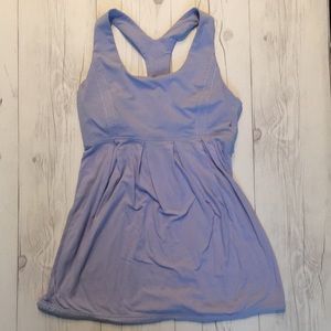 Lululemon light purple top